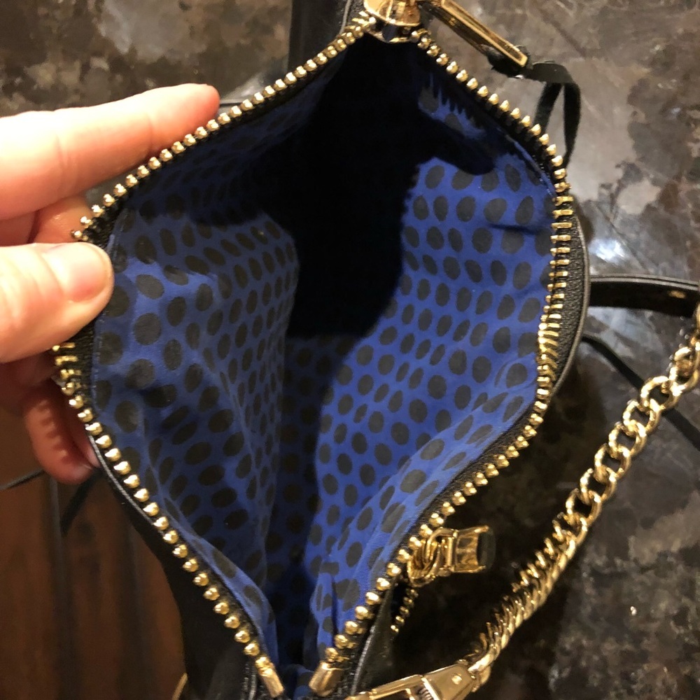 Authentic Rebecca Minkoff Leather Black crossbody - Picture 6 of 8